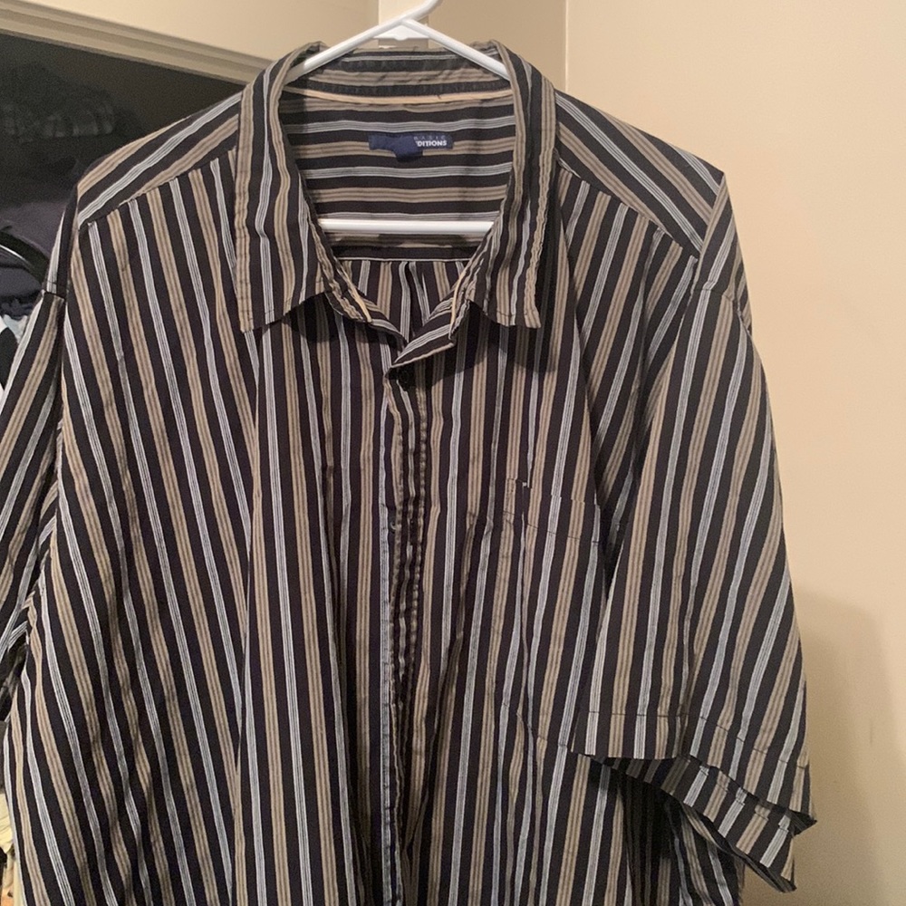 55% cotton 45% polyester size 4xl shirt